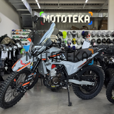 Мотоцикл кроссовый / эндуро Regulmoto (Регулмото) TE PRO NB300 серый с ПТС