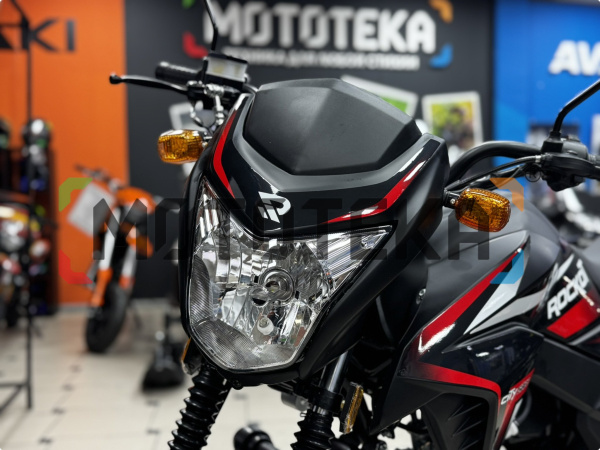 Мопед ROCKOT (Рокот) ALPHA CITY M - 12 49.9 (125) чёрный матовый | Мототека