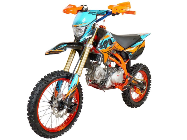 Питбайк KAYO (Кайо) EVOLUTION YX140EM 17/14 KRZ (механ. сцепл., эл. стартер 2022 г.) | Мототека