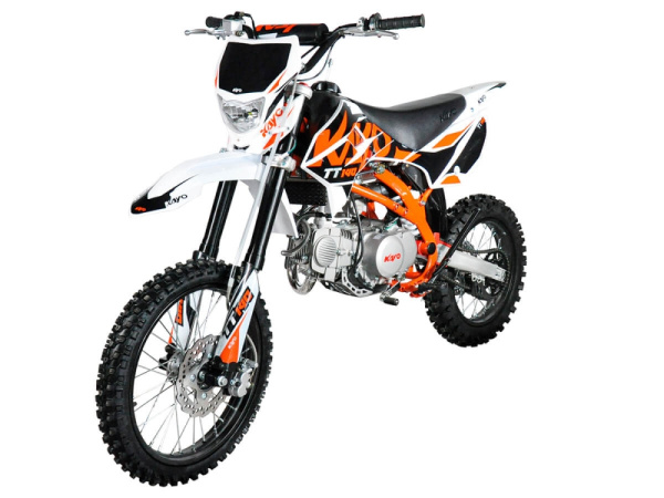 Питбайк KAYO (Кайо) BASIC TT140EM 17/14 KRZ (механ. сцепл., эл. стартер 2022 г.) | Мототека